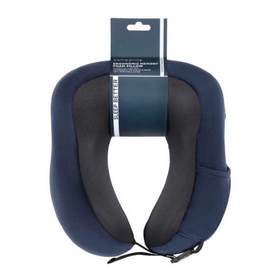 SAMSONITE Almofada Ergonómica Viscoelástica TA Revolution Azul | Ref. 92.155601-1549