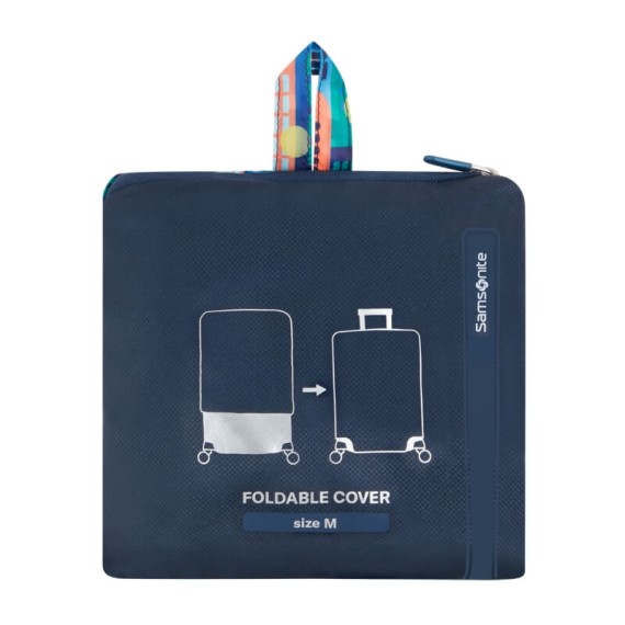 SAMSONITE Capa para Mala de Viagem M TA Revolution City Print | Ref. 92.155587-T152