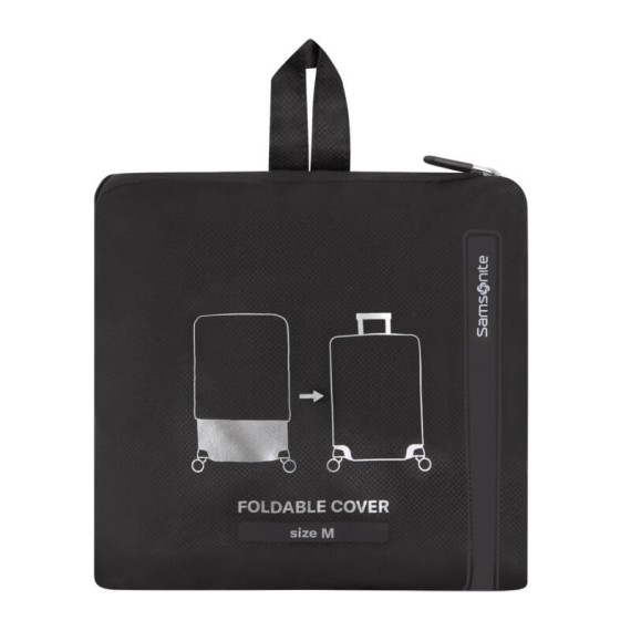 SAMSONITE Capa para Mala de Viagem M TA Revolution Preta | Ref. 92.155587-1041