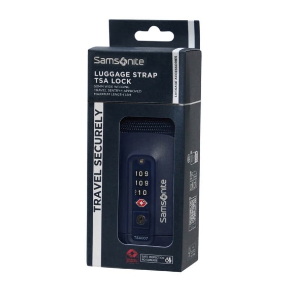 SAMSONITE Cinta para Mala de Viagem TSA TA Revolution Azul | Ref. 92.155591-1549