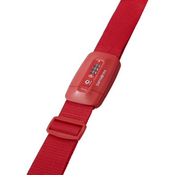 SAMSONITE Cinta para Mala de Viagem TSA TA Revolution Vermelha | Ref. 92.155591-1726