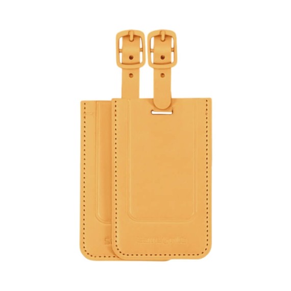 SAMSONITE Pack de 2 Etiquetas para Bagagem TA Revolution Amarelo | Ref. 92.155592-1924