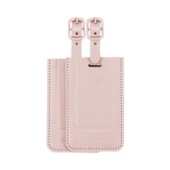 SAMSONITE Pack de 2 Etiquetas para Bagagem TA Revolution Rosa | Ref. 92.155592-1751