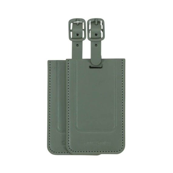 SAMSONITE Pack de 2 Etiquetas para Bagagem TA Revolution Verde | Ref. 92.155592-1388
