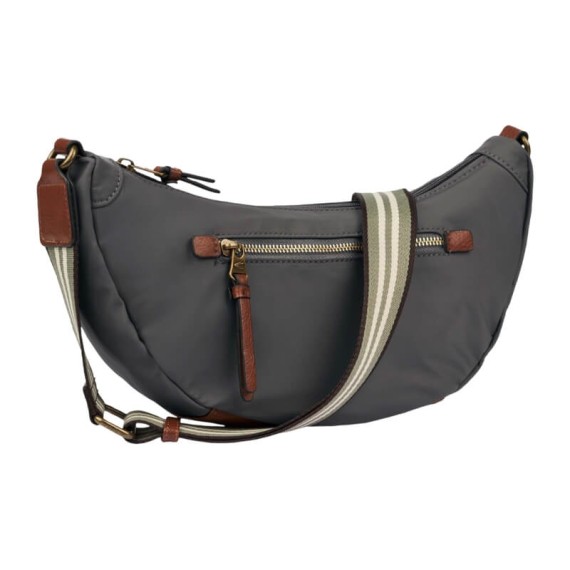 CAMEL ACTIVE Bolsa Banana de Senhora Bari Cinza Escuro | Ref. 91.11780