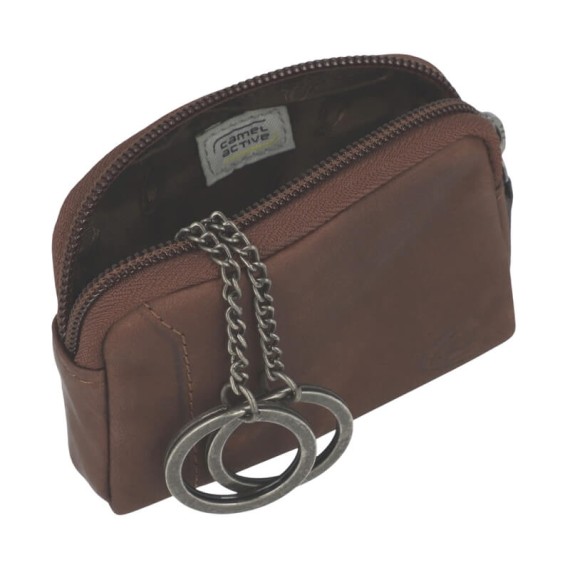 CAMEL ACTIVE Bolsa para Chaves e Moedas M Ocean Conhaque | Ref. 91.12263