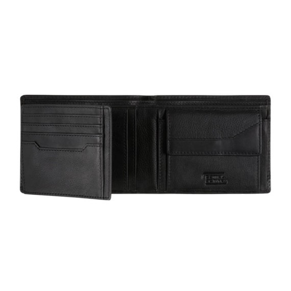 CAMEL ACTIVE Carteira Horizontal c/ Porta-Moedas Stone Preta | Ref. 91.11811