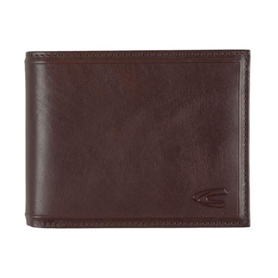 CAMEL ACTIVE Carteira Horizontal c/ Porta-Moedas Wood Castanha | Ref. 91.11806