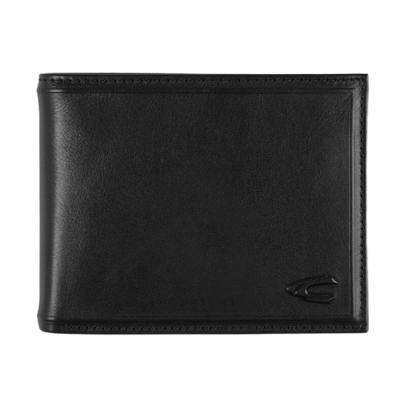 CAMEL ACTIVE Carteira Horizontal c/ Porta-Moedas Wood Preta | Ref. 91.11805