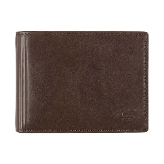 CAMEL ACTIVE Carteira Jeans c/ Porta-Moedas Cliff Castanha | Ref. 91.11789