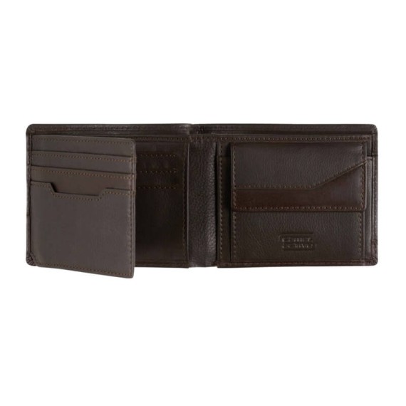 CAMEL ACTIVE Carteira Jeans c/ Porta-Moedas Stone Castanha | Ref. 91.11808