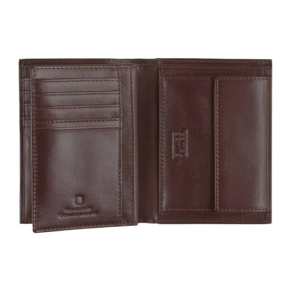 CAMEL ACTIVE Carteira Vertical c/ Porta-Moedas Wood Castanha | Ref. 91.11804