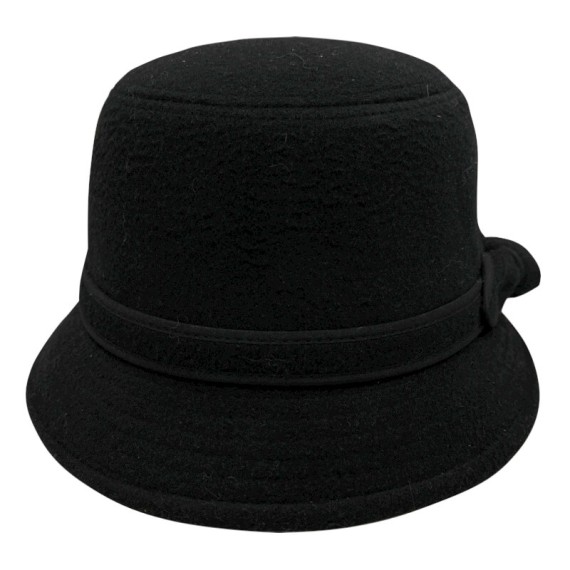 Chapéu de Senhora em Lã SOLID 2750 Preto | Ref. 275.2750
