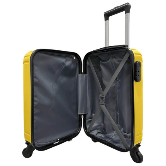 Mala de Cabine 45cm 4R Amovíveis Easyjet TALENT 42 Amarela | Ref. 337.42AM