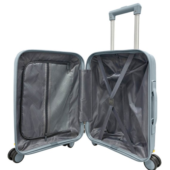 Mala de Cabine 45cm 4R Amovíveis Easyjet TALENT 44 Azul Bebé | Ref. 337.44AB