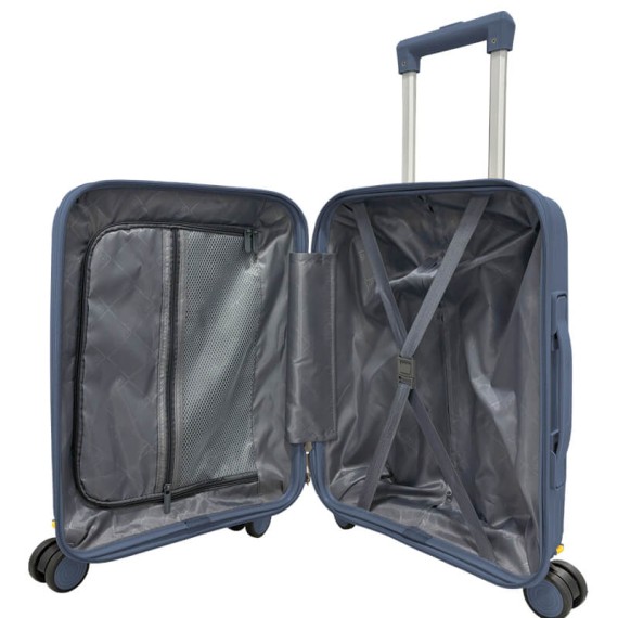 Mala de Cabine 45cm 4R Amovíveis Easyjet TALENT 44 Azul Escuro | Ref. 337.44AE