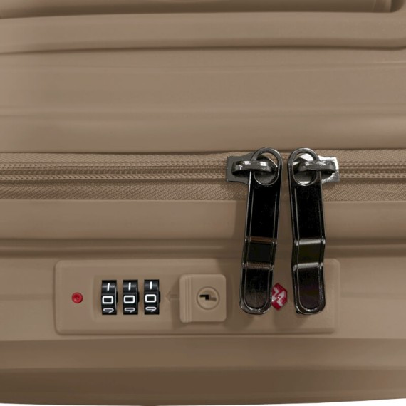 Mala de Cabine 45cm 4R Amovíveis Easyjet TALENT 44 Champanhe | Ref. 337.44CH