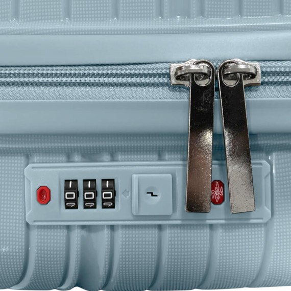 Mala de Cabine 45cm 4R Amovíveis Easyjet TALENT 45 Azul Bebé | Ref. 337.45AB