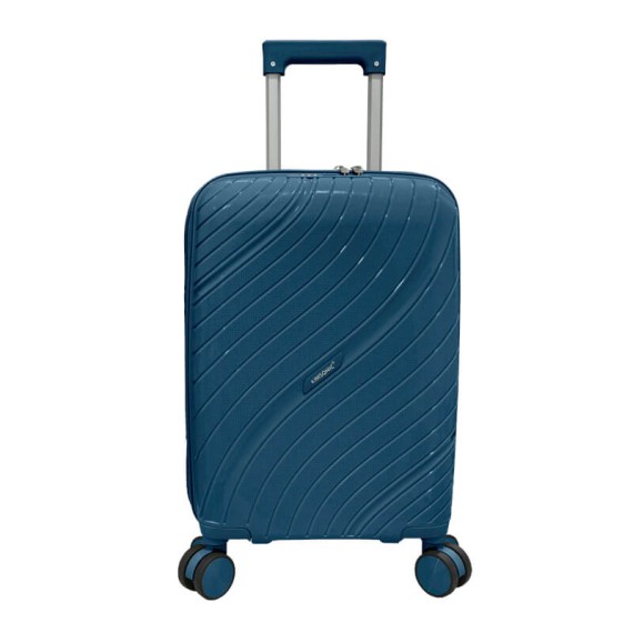 Mala de Cabine 45cm 4R Amovíveis Easyjet TALENT 45 Azul Petróleo | Ref. 337.45AP