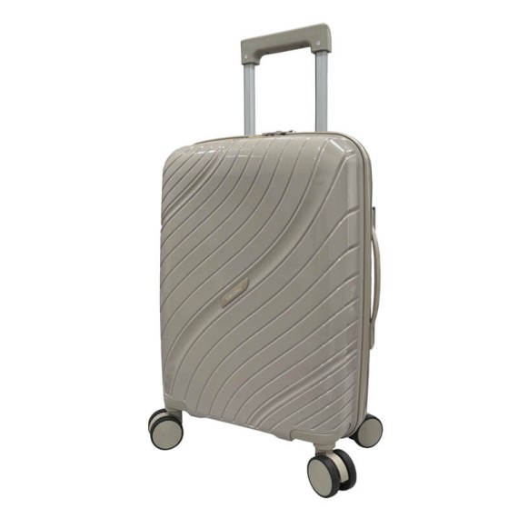 Mala de Cabine 45cm 4R Amovíveis Easyjet TALENT 45 Bege | Ref. 337.45BE