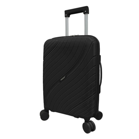 Mala de Cabine 45cm 4R Amovíveis Easyjet TALENT 45 Preta | Ref. 337.45P