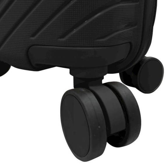 Mala de Cabine 45cm 4R Amovíveis Easyjet TALENT 45 Preta | Ref. 337.45P