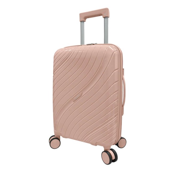 Mala de Cabine 45cm 4R Amovíveis Easyjet TALENT 45 Rosa | Ref. 337.45RO