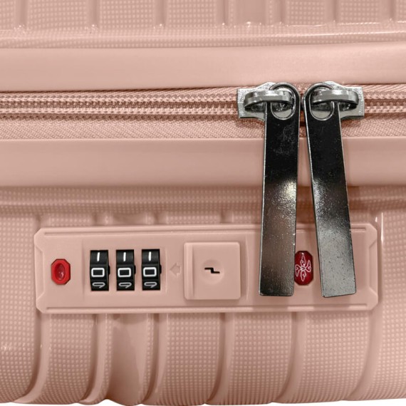 Mala de Cabine 45cm 4R Amovíveis Easyjet TALENT 45 Rosa | Ref. 337.45RO