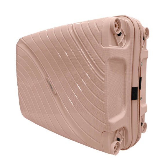 Mala de Cabine 45cm 4R Amovíveis Easyjet TALENT 45 Rosa | Ref. 337.45RO