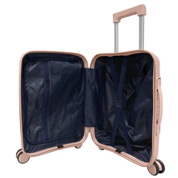 Mala de Cabine 45cm 4R Amovíveis Easyjet TALENT 45 Rosa | Ref. 337.45RO