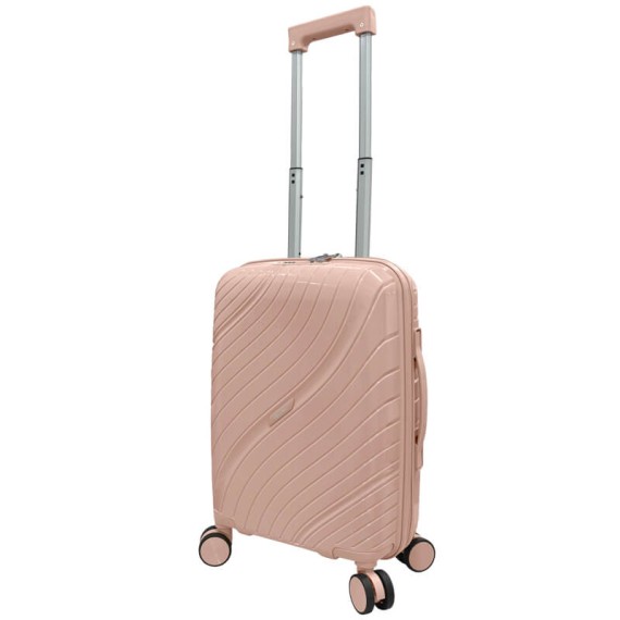 Mala de Cabine 45cm 4R Amovíveis Easyjet TALENT 45 Rosa | Ref. 337.45RO