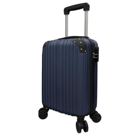 Mala de Cabine 45cm 4R Amovíveis Easyjet TALENT 8 Azul Escuro | Ref. 337.8AE