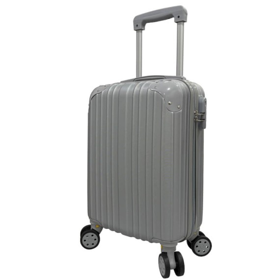 Mala de Cabine 45cm 4R Amovíveis Easyjet TALENT 8 Cinza | Ref. 337.8CI