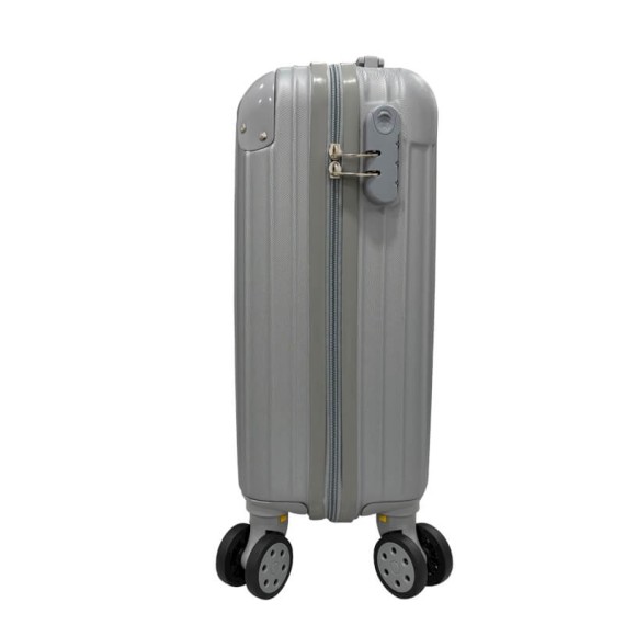 Mala de Cabine 45cm 4R Amovíveis Easyjet TALENT 8 Cinza | Ref. 337.8CI