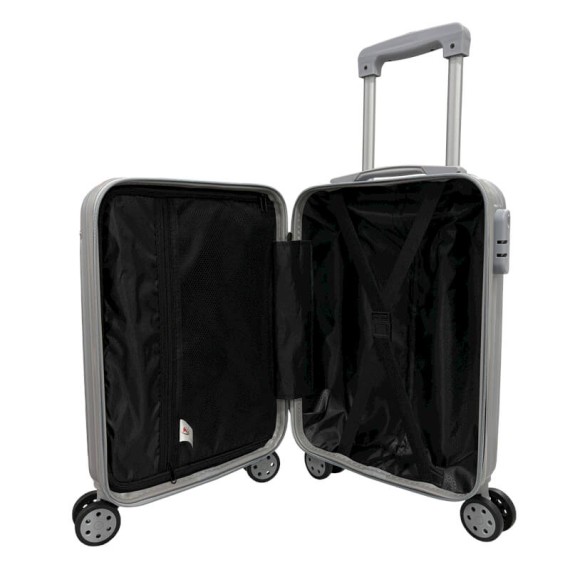 Mala de Cabine 45cm 4R Amovíveis Easyjet TALENT 8 Cinza | Ref. 337.8CI