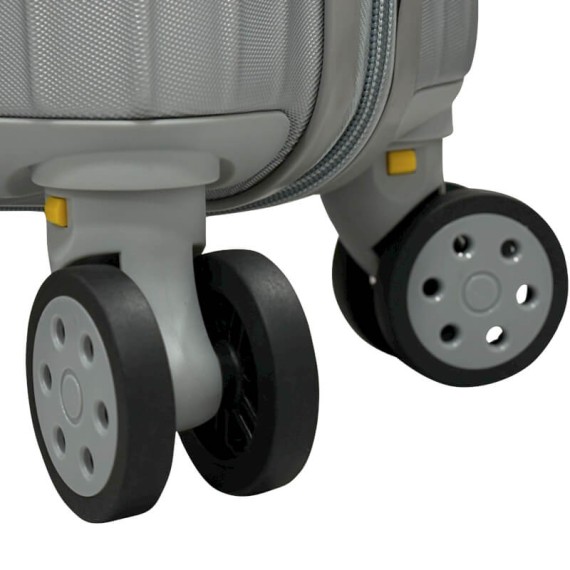 Mala de Cabine 45cm 4R Amovíveis Easyjet TALENT 8 Cinza | Ref. 337.8CI