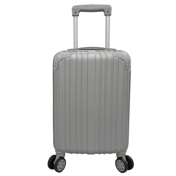 Mala de Cabine 45cm 4R Amovíveis Easyjet TALENT 8 Cinza | Ref. 337.8CI