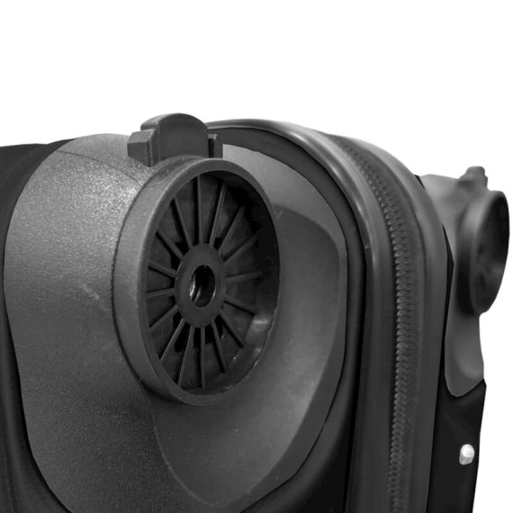 Mala de Cabine 45cm 4R Amovíveis Easyjet TALENT 39 Preta | Ref. 337.39P