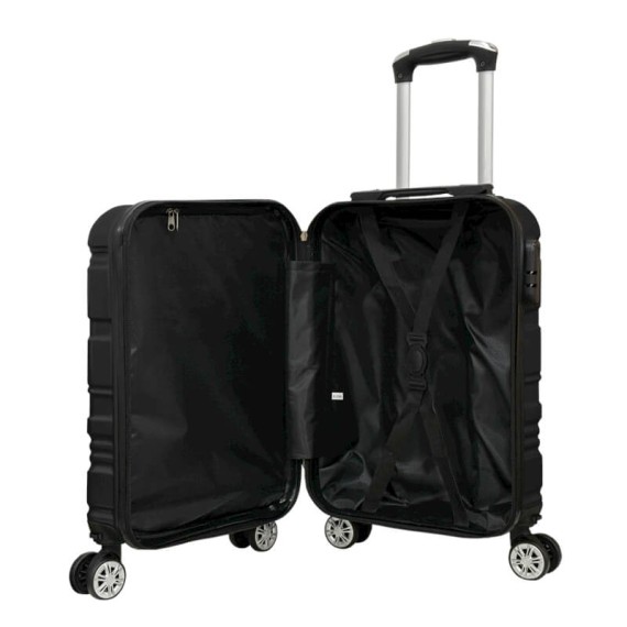 Mala de Cabine 45cm 4R Amovíveis Easyjet TALENT 39 Preta | Ref. 337.39P