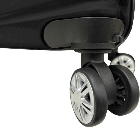 Mala de Cabine 45cm 4R Amovíveis Easyjet TALENT 39 Preta | Ref. 337.39P