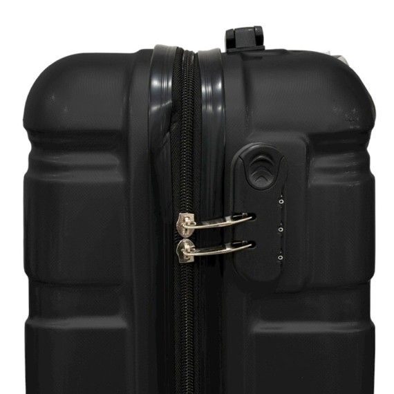 Mala de Cabine 45cm 4R Amovíveis Easyjet TALENT 39 Preta | Ref. 337.39P