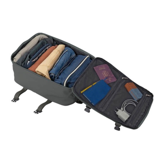 BENZI Mochila Ryanair/Vueling/Wizz 40x30x20cm Cinza | Ref. 288.BZ5897C