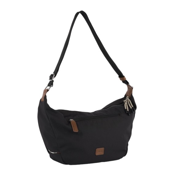 CAMEL ACTIVE Bolsa de Ombro L Senhora Aurum Preta | Ref. 91.12151