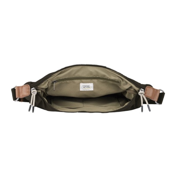 CAMEL ACTIVE Bolsa de Ombro L Senhora Aurum Preta | Ref. 91.12151