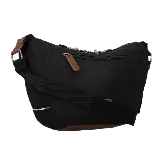 CAMEL ACTIVE Bolsa de Ombro L Senhora Aurum Preta | Ref. 91.12151