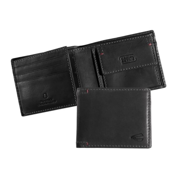 CAMEL ACTIVE Carteira Tradicional Salamanca Preta | Ref. 9118170260