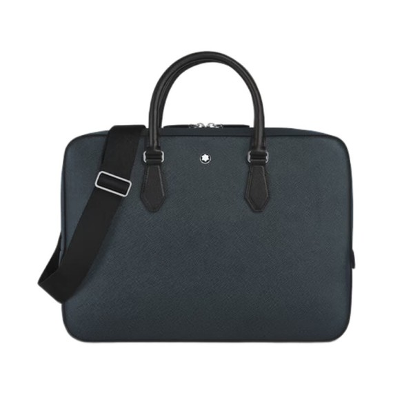 Pasta de Documentos Slim MONTBLANC Sartorial Tweed Blue | Ref. 238.220333