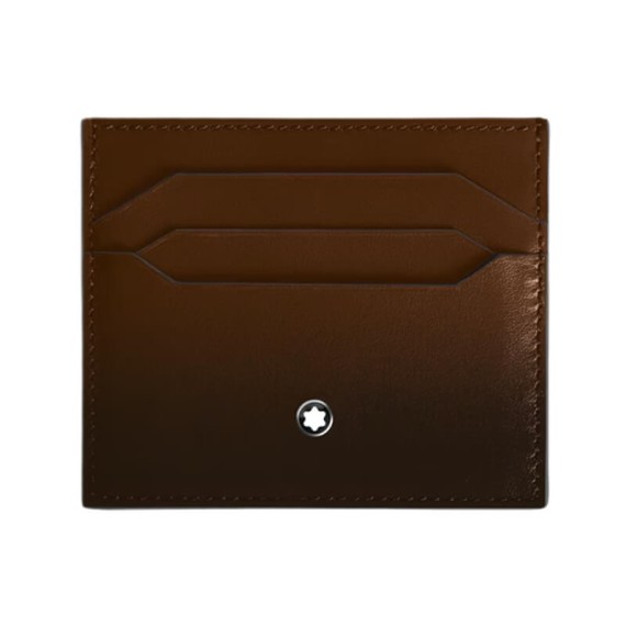 Porta-Cartões 6CC MONTBLANC Meisterstück Sfumato Castanho | Ref. 238.220319