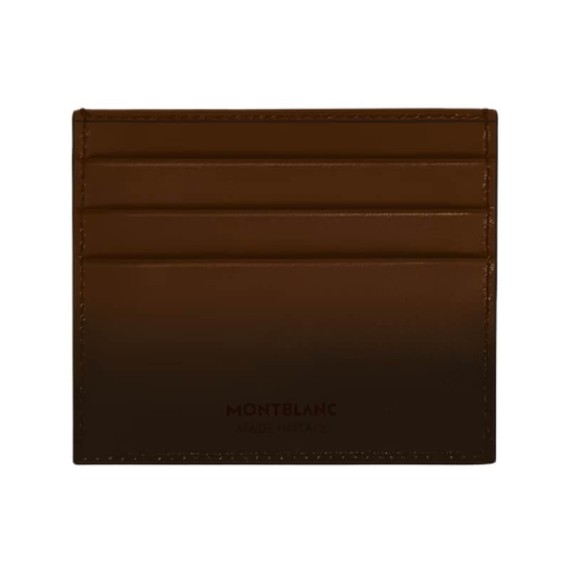 Porta-Cartões 6CC MONTBLANC Meisterstück Sfumato Castanho | Ref. 238.220319
