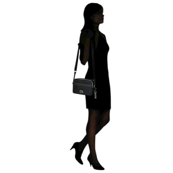 SAMSONITE Bolsa de Ombro para Viagem Image Biz Preta | Ref. 92.155349-1041